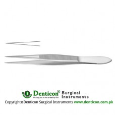 Splinter Forcep Straight - Smooth Jaws Stainless Steel, 10 cm - 4"
